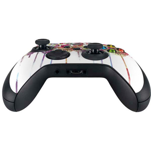 Painted Flowers Xbox Series X Controller Skin