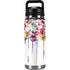 Painted Flowers YETI Rambler 26oz Bottle Skin