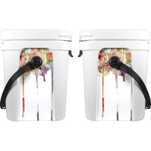 Painted Flowers YETI Roadie 24 Hard Cooler Skin