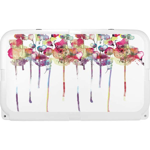 Painted Flowers YETI Tundra 45 Hard Cooler Skin