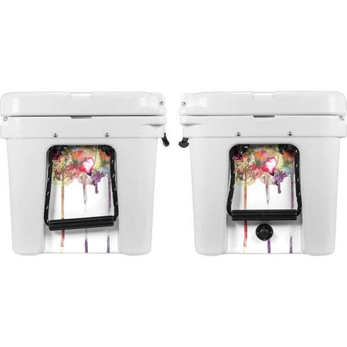 Painted Flowers YETI Tundra 45 Hard Cooler Skin