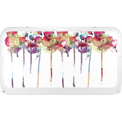 Painted Flowers YETI Tundra 75 Hard Cooler Skin