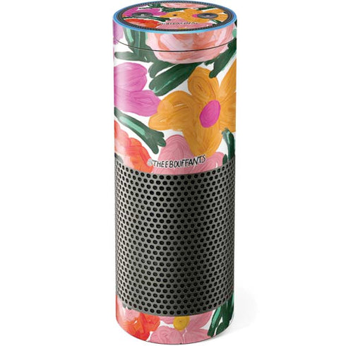 Bouffants and Broken Hearts Painterly Garden Amazon Echo Skin
