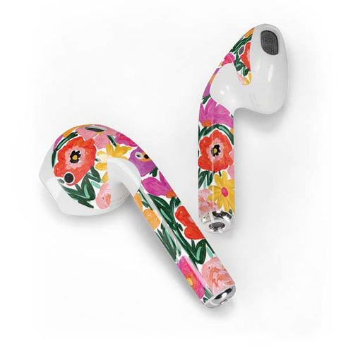 Bouffants and Broken Hearts Painterly Garden Apple AirPods 2 Skin