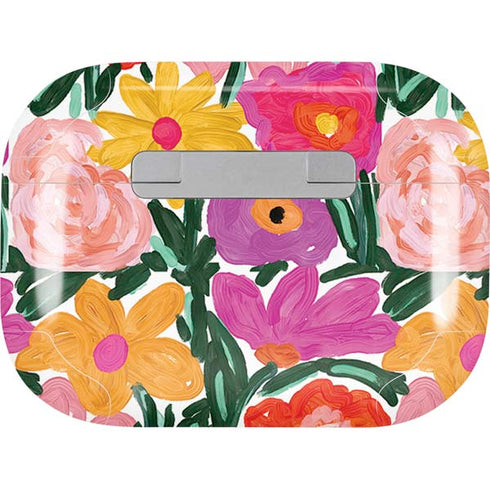 Bouffants and Broken Hearts Painterly Garden Apple AirPods Pro Skin