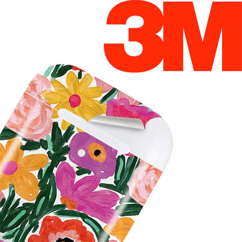 Bouffants and Broken Hearts Painterly Garden Apple AirPods Skin