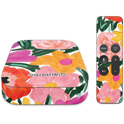 Bouffants and Broken Hearts Painterly Garden Apple TV Skin