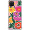 Bouffants and Broken Hearts Painterly Garden Galaxy A12 Clear Case