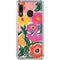 Bouffants and Broken Hearts Painterly Garden Galaxy A30 Clear Case