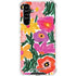 Bouffants and Broken Hearts Painterly Garden Galaxy A54 5G Clear Case
