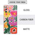 Bouffants and Broken Hearts Painterly Garden Galaxy Note20 5G Skin