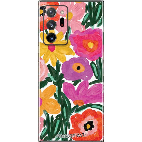 Bouffants and Broken Hearts Painterly Garden Galaxy Note20 Ultra 5G Skin