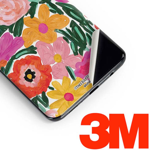 Bouffants and Broken Hearts Painterly Garden Galaxy S10 Plus Skin