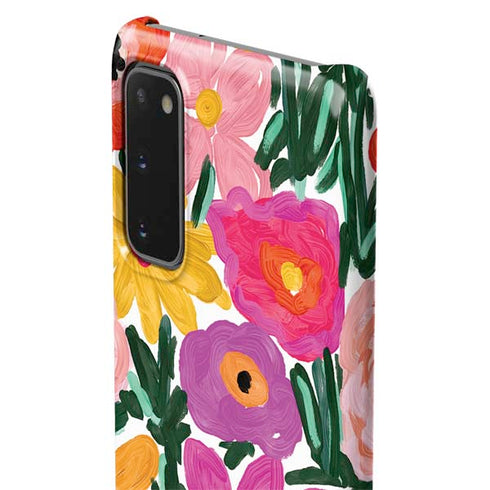 Bouffants and Broken Hearts Painterly Garden Galaxy S20 Lite Case