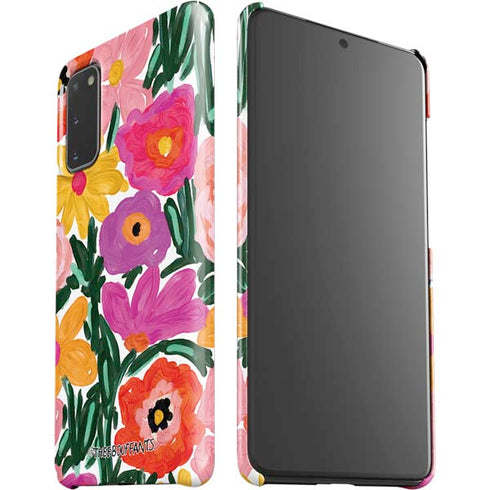 Bouffants and Broken Hearts Painterly Garden Galaxy S20 Lite Case