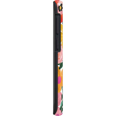 Bouffants and Broken Hearts Painterly Garden Galaxy S20 Plus Pro Case