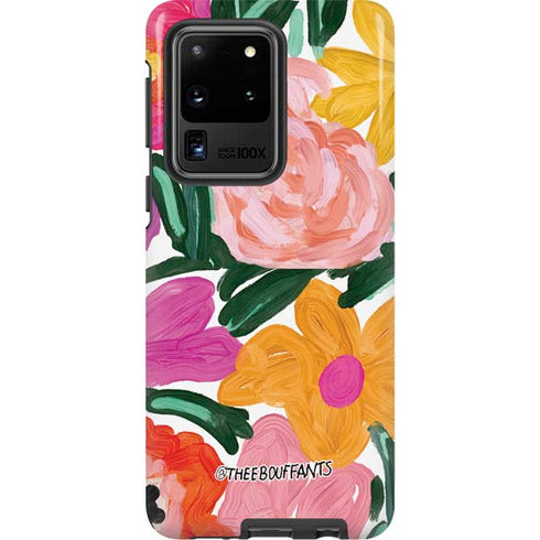 Bouffants and Broken Hearts Painterly Garden Galaxy S20 Ultra 5G Pro Case