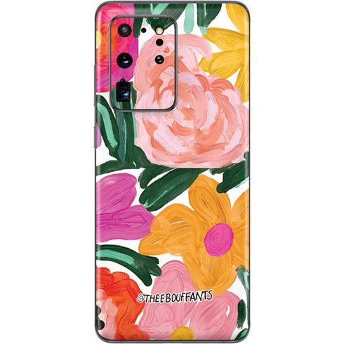 Bouffants and Broken Hearts Painterly Garden Galaxy S20 Ultra 5G Skin