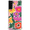 Bouffants and Broken Hearts Painterly Garden Galaxy S21 FE Clear Case