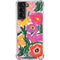 Bouffants and Broken Hearts Painterly Garden Galaxy S22 Clear Case