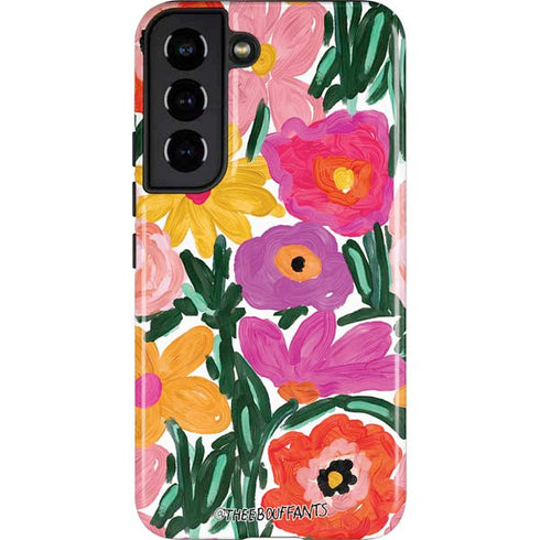Bouffants and Broken Hearts Painterly Garden Galaxy S22 Pro Case