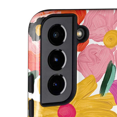 Bouffants and Broken Hearts Painterly Garden Galaxy S22 Pro Case