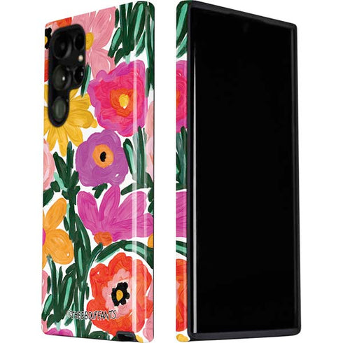 Bouffants and Broken Hearts Painterly Garden Galaxy S22 Ultra Pro Case