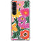 Bouffants and Broken Hearts Painterly Garden Galaxy S23 Clear Case