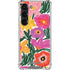 Bouffants and Broken Hearts Painterly Garden Galaxy S23 Clear Case