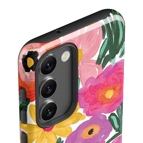 Bouffants and Broken Hearts Painterly Garden Galaxy S23 Plus Pro Case