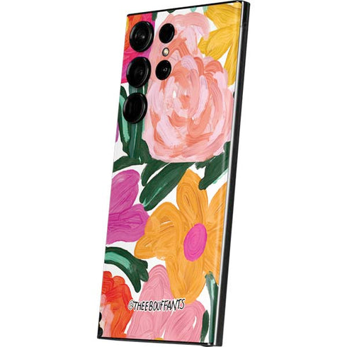 Bouffants and Broken Hearts Painterly Garden Galaxy S23 Ultra Skin