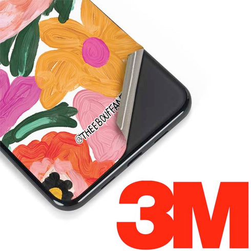 Bouffants and Broken Hearts Painterly Garden Google Pixel 3a XL Skin