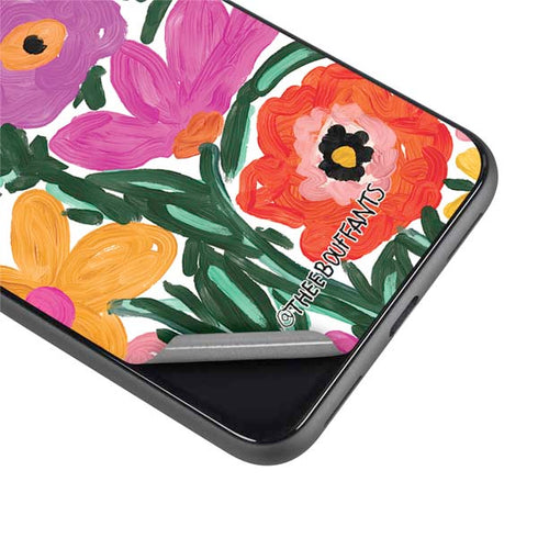 Bouffants and Broken Hearts Painterly Garden Google Pixel 4 XL Skin