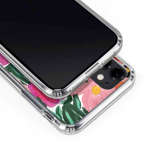 Bouffants and Broken Hearts Painterly Garden iPhone 11 Clear Case