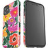 Bouffants and Broken Hearts Painterly Garden iPhone 11 Impact Case