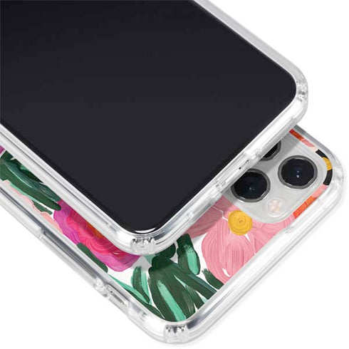 Bouffants and Broken Hearts Painterly Garden iPhone 11 Pro Clear Case