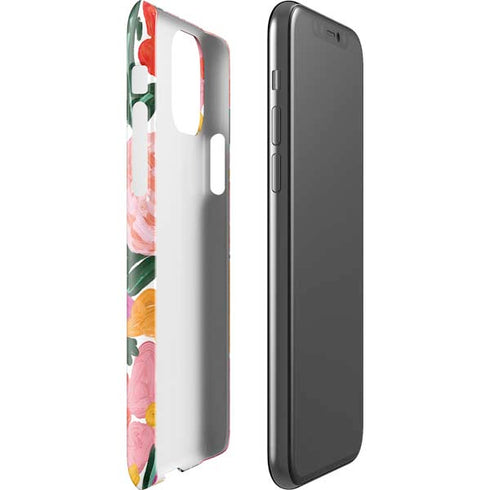 Bouffants and Broken Hearts Painterly Garden iPhone 11 Pro Lite Case