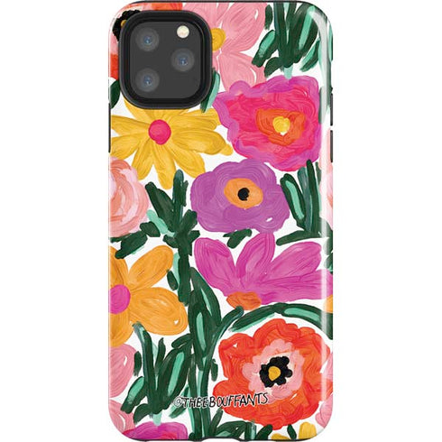 Bouffants and Broken Hearts Painterly Garden iPhone 11 Pro Max Impact Case