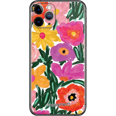 Bouffants and Broken Hearts Painterly Garden iPhone 11 Pro Skin