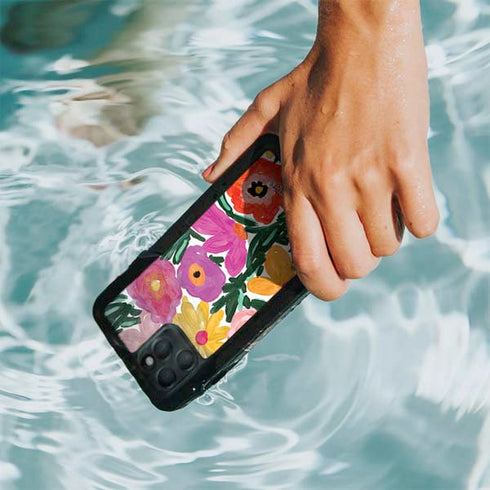 Bouffants and Broken Hearts Painterly Garden iPhone 11 Pro Waterproof Case