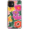 Bouffants and Broken Hearts Painterly Garden iPhone 12 Mini Clear Case