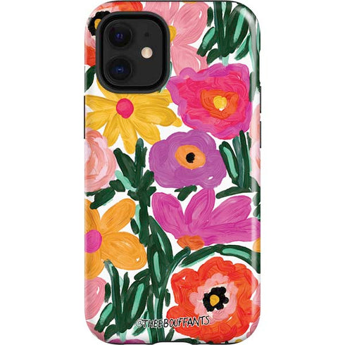 Bouffants and Broken Hearts Painterly Garden iPhone 12 Mini Impact Case