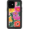 Bouffants and Broken Hearts Painterly Garden iPhone 12 Mini Waterproof Case