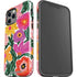 Bouffants and Broken Hearts Painterly Garden iPhone 12 Pro Impact Case