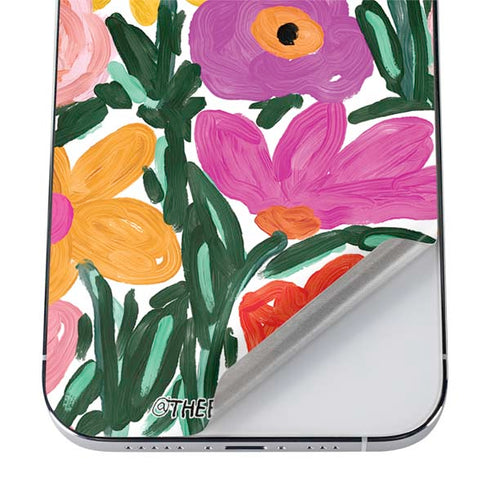 Bouffants and Broken Hearts Painterly Garden iPhone 12 Pro Max Skin