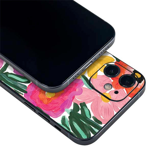 Bouffants and Broken Hearts Painterly Garden iPhone 12 Skin