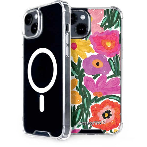Bouffants and Broken Hearts Painterly Garden iPhone 13 MagSafe Case