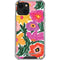 Bouffants and Broken Hearts Painterly Garden iPhone 13 Mini Clear Case