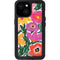 Bouffants and Broken Hearts Painterly Garden iPhone 13 Mini Waterproof Case