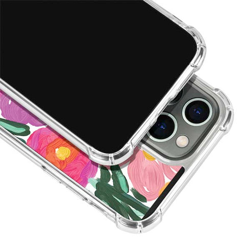 Bouffants and Broken Hearts Painterly Garden iPhone 13 Pro Clear Case